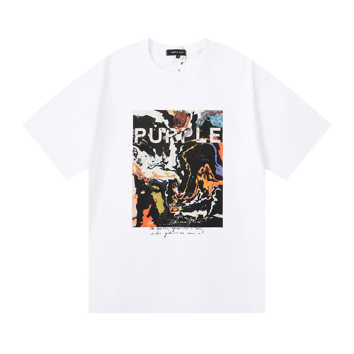 Street style Purple Brand T-shirt