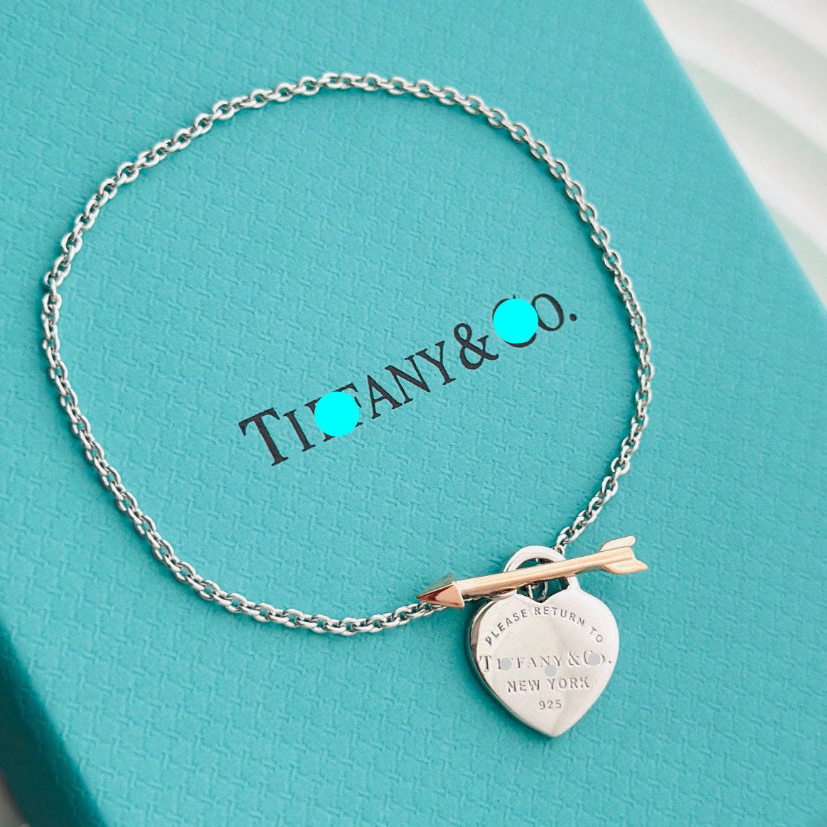Return To Tiffany Lovestruck Heart Tag Bracelet