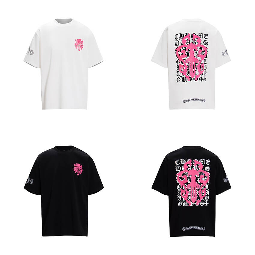 CHROME-HEARTS Eye Chart Dagger T-shirt K6025