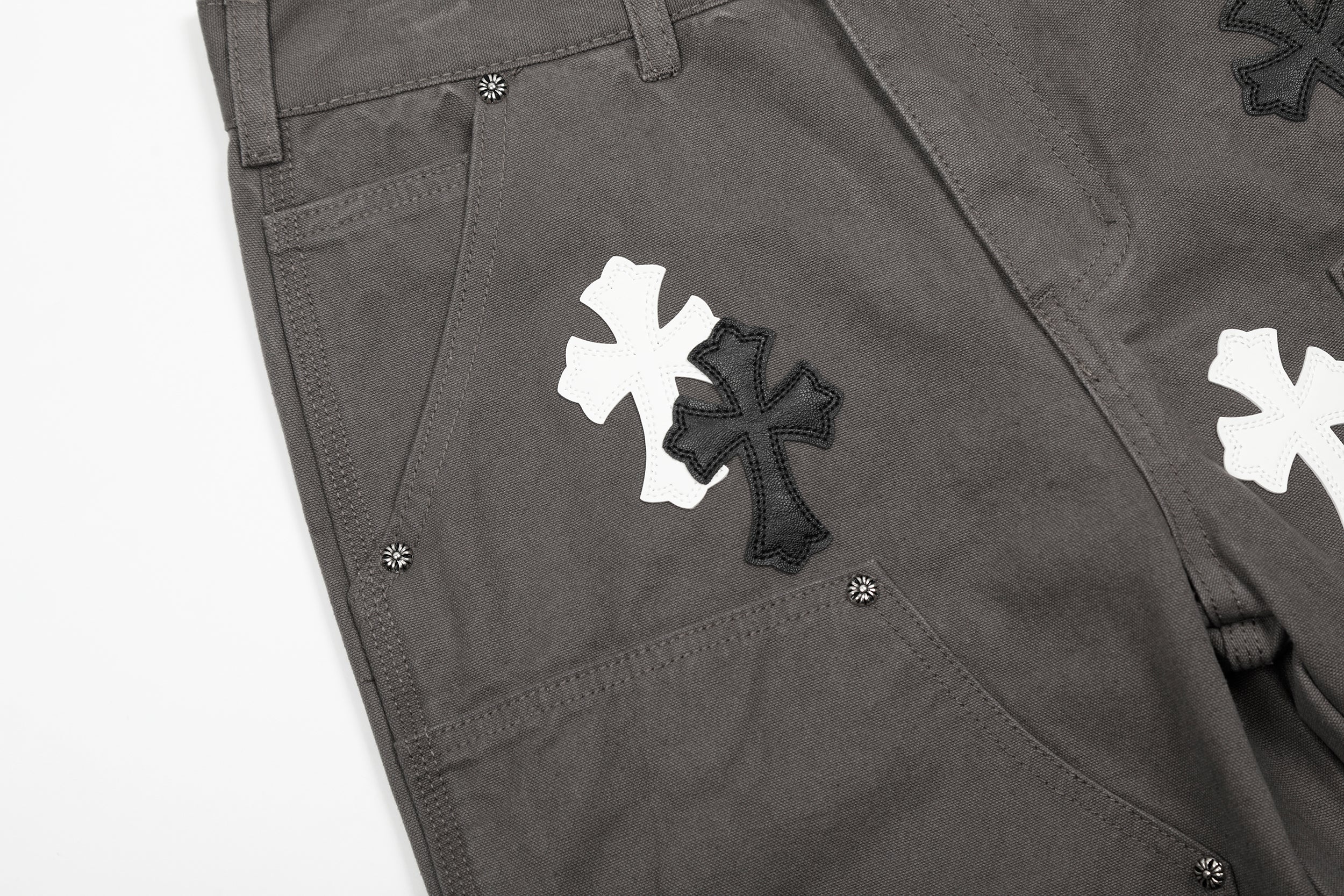 Chrome-Hearts NEW Pants 8165