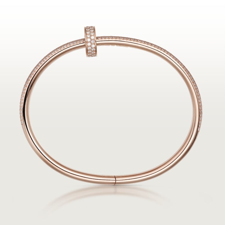 Cartier Juste Un Clou Pavé Bangle Bracelet