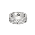 Cartier Love 6 Diamonds Paved Ring