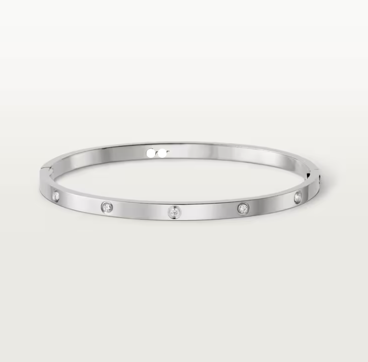 Cartier Small 10 Diamonds Love Bracelet Timeless Luxury