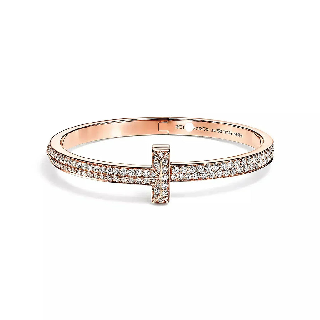 Tiffany Wide Hinged Bangle Bracelet
